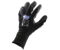 63-7747-53 Kimberly Clark Jackson Safety Polycotton Latex-Coated General Purpose Gloves, size 10, Black 97273