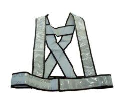 61-2675-29 Safety Vest sash type Silver KA-630