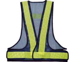 62-2610-18 Mesh Safety Vest navy * Yellow TMV-BY