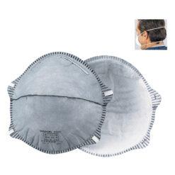 1-6211-02 Disposable Dustproof Mask (Activated Carbon) 3600-A