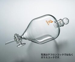 61-0051-72 TS Square Type Separatory Funnel 1000mL with TF Cock <Transparent Sliding CL0517-01-11