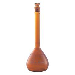 1-8565-28 High Accuracy Volumetric Flask Brown 250mL