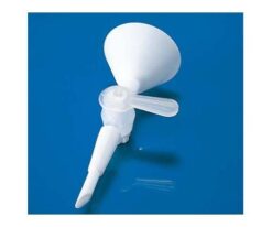 61-4377-95 PTFE Funnel with Sliding Cock 60  Sliding 15/25 F-1131-02