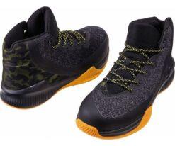 64-0990-01 Safety Shoes Middle Cut Yellow Crab Mocha 25.5 cm S6183