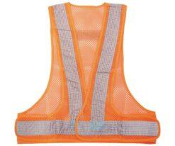 62-2610-19 Mesh Safety Vest Orange * Silver TMV-OS