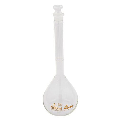 1-8564-09 Volumetric Flask White 500mL