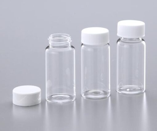 1-2502-03 Glass Scintillation Vial (20mL) Packaging Per Cap PP Cap/Pulp, Aluminum Liner 03-337-15