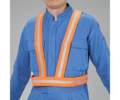 64-7984-09 Safety Vest (Telescopic/Orange) EA983R-261