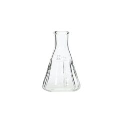 2-4769-02 Shake Erlenmeyer Flask 100mL Size 6 Rubber Plug Conform 016310-100A