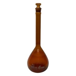 1-8565-29 High Accuracy Volumetric Flask Brown 500mL