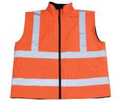 62-9046-90 Safety Vest With Fleece XL Orange TFAB-OR-XL
