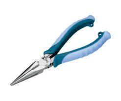 62-2569-38 POWER Needle-nose Pliers JIS (eccentricity leverage) Elastomer Grip PW-202DG