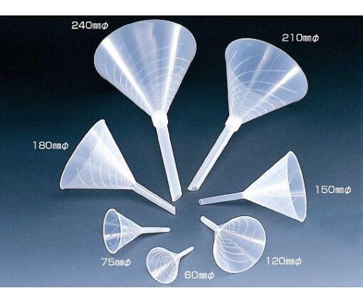 64-3693-43 Polypropylene High Speed Funnel 300 mm   01109