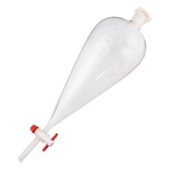 3-6456-01 Separatory Funnel with Resin Plug 50mL