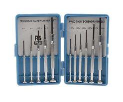 63-2998-60 RS PRO Precision Slotted Phillips Screwdriver Set 11 Piece 537-883