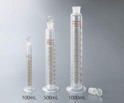 4-537-01 Graduated Cylinder With Plug (Borosilicate Glass 3.3) 10mL