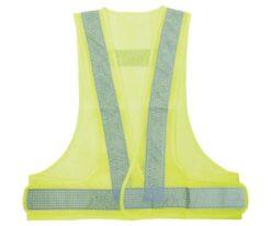 62-2610-21 Mesh Safety Vest Yellow * Silver TMV-YS