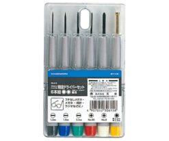 63-7069-62 HW Precision Screwdriver Set w/Hexagonalalobular 6-Piece Set 1153311
