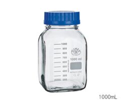 3-6004-01 Wide-Mouth Medium Bottle Transparent 500mL 2080M/500
