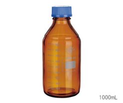 3-6006-01 Screw Mouth Medium Bottle (Shading) 100mL 2070H/100