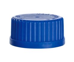 3-6007-01 Medium Bottle Replacement Cap Cap (Blue) 140  GL45 2070UPP/B