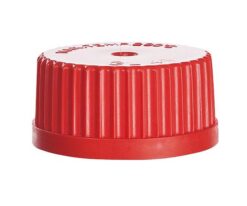 3-6007-03 Medium Bottle Replacement Cap Cap (Red) 200  GL45 2070UPP/R