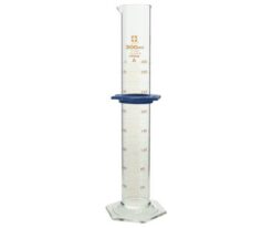 1-1959-09-20 Graduated Cylinder CustomA 300mL with Calibration Certificate