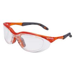 2-9075-03 JIS Safety Glasses (Flex Frame Type) YS-390PET-AF/OR