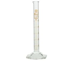 1-1959-01-56 Graduated Cylinder CustomA 5mL with English Calibration Certificate