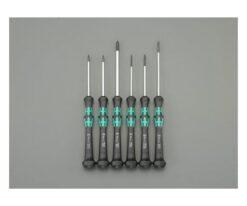 78-0249-75 (+)(-) Precision Screwdriver Set 6Pcs EA550MC-100