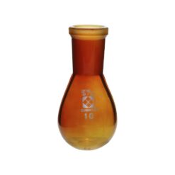 3-5919-01 Common Sliding Eggplant Flask (Brown) 15/25 10mL