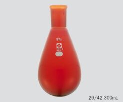3-5919-02 Common Sliding Eggplant Flask (Brown) 15/25 25mL