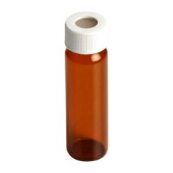 4-4814-06 EPA vial for drinking water analysis Unwashed brown vial for VOC/VOA + white cap (with septum) 72 bottles 1122-40mL