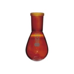 3-5921-03 Common Sliding Eggplant Flask (Brown) 24/40 50mL
