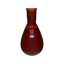 3-5921-04 Common Sliding Eggplant Flask (Brown) 24/40 100mL