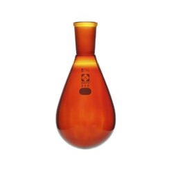 3-5921-05 Common Sliding Eggplant Flask (Brown) 24/40 200mL