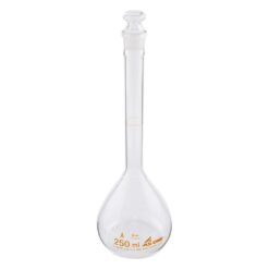1-8564-08-57 Volumetric Flask White 250 mL with Chinese Calibration Certificate