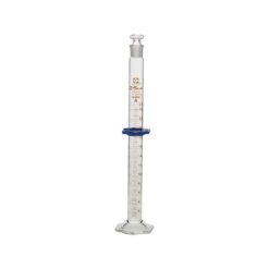 1-1960-04 Graduated Cylinder with Plug Custom A 25mL