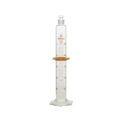 1-1960-08 Graduated Cylinder with Plug Custom A 250mL