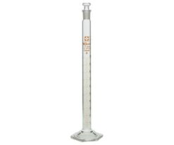 1-1960-02-20 Graduated Cylinder with Plug, CustomA 10mL with Calibration Certificate