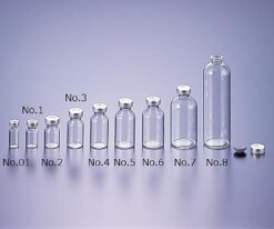 61-0148-58 Vial Bottle No. 01 2mL Transparent without Cap 100 Pieces