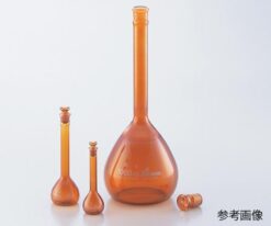 1-8564-27-56 Volumetric Flask Tea 200 mL with English Calibration Certificate
