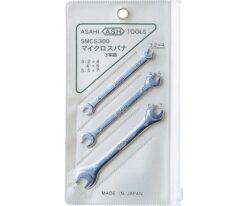 61-2339-22 Sheet Black double-ended spanner Set 3.2-7mm 3 set SMCS300