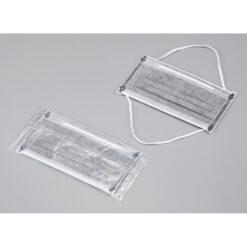 4-3904-01 Low Dust Generation Activated Carbon Mask Overhead (4 Layer Type) 50 Sheets