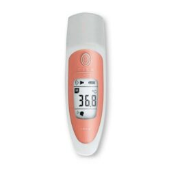 8-4165-02 Clinical Radiation Thermometer (With Stand) Memory 1 Time Pink CISE-01/PK