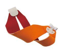 64-6569-19 Helmet Band 90 Separate Type Red/Orange 6121710202