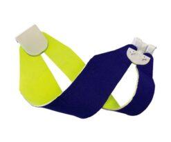 64-6569-20 Helmet Band 90 Separate Type Fluorescent Yellow/Purple 6121710203