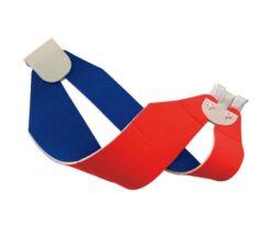 64-6569-21 Helmet Band 90 Separate Type Sky Blue/Fluorescent Red 6121710204