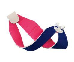 64-6569-22 Helmet Band 90 Separate Type Fluorescent Pink/Dark Navy 6121710205