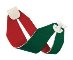 64-6569-23 Helmet Band 90 Separate Type Red/Green 6121710206